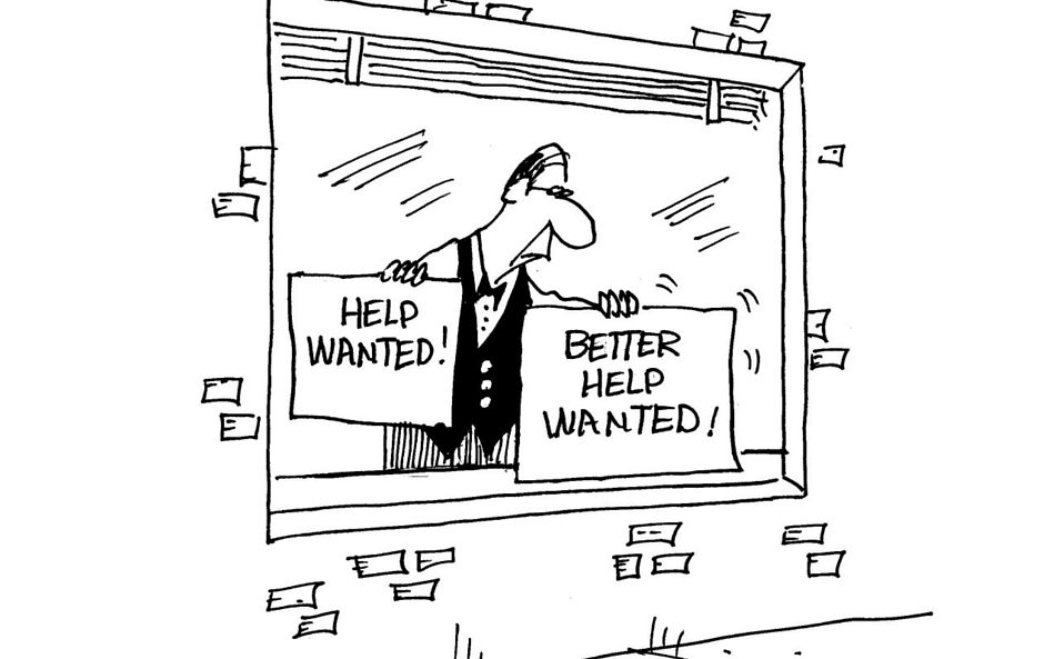 hire mediocre employee