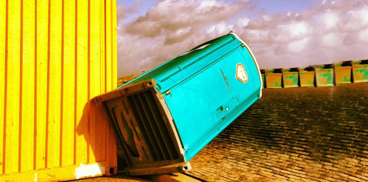 hiring executive director - porta-potty knocked over