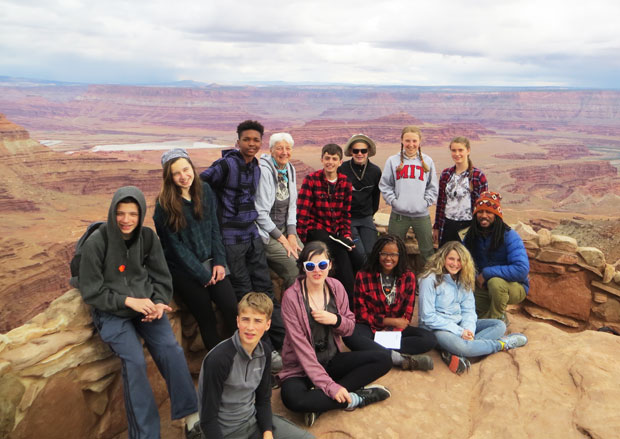 Students at the Montclair Cooperative School